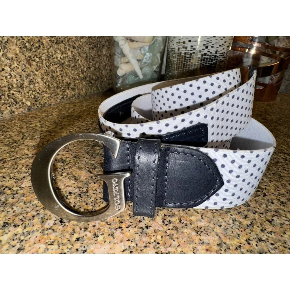 Golfino white black